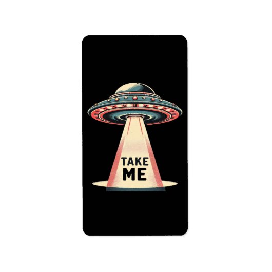 Étiquette prendre (Devant)