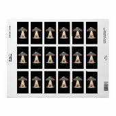 Étiquette prendre (Feuille entière)