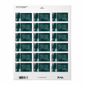 Étiquette Prendre le train (Feuille entière)