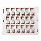 Étiquette Priez l'espoir et ne vous inquiétez pas St. Padre (Feuille entière)