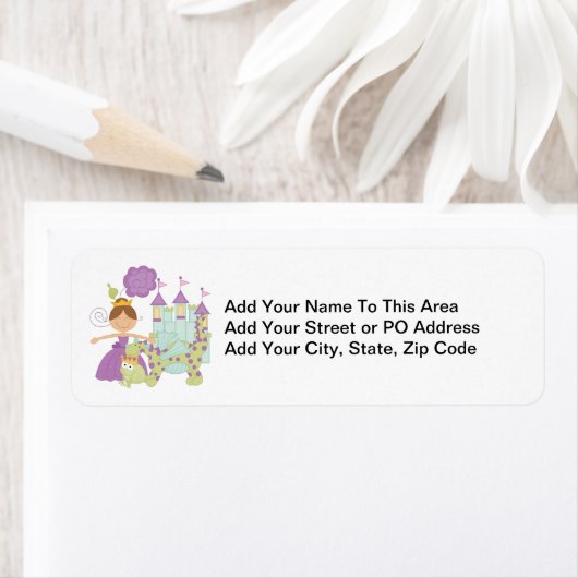 Étiquette Princesse de brune (En situation)