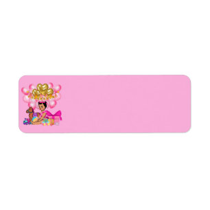 Étiquette Princesse en rose