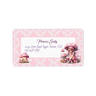 Étiquette Princesse Girl Adresse