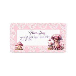 Étiquette Princesse Girl Adresse