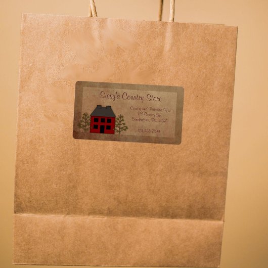 Étiquette principal des affaires de la maison