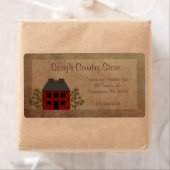 Étiquette principal des affaires de la maison (En situation)