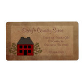 Étiquette principal des affaires de la maison (Devant)