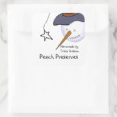 Étiquette principal Snowman Jar (Sac)