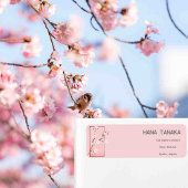 Étiquette Printemps - Sakura -monogrammed