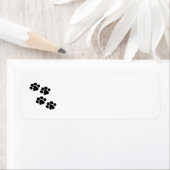 Étiquette Prints des animaux (En situation)