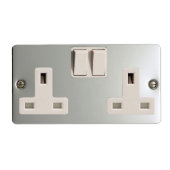 Étiquette Prise USB AC BS 1363 [British Standard] (Devant)