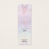 Étiquette Prix de couture du logo minimal (Dos)