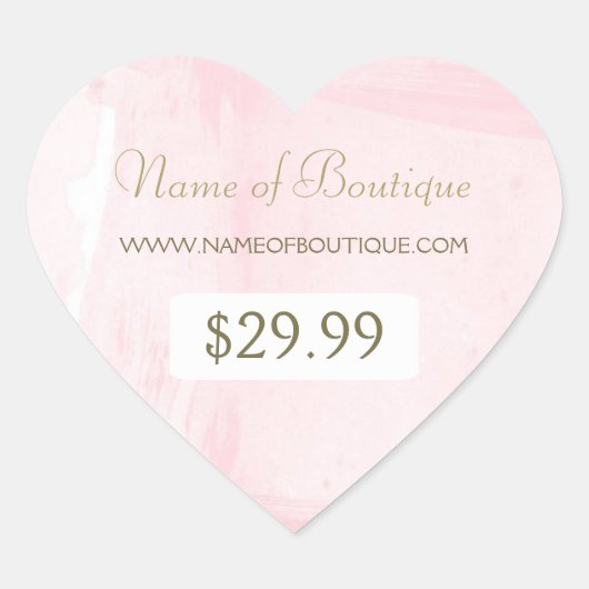 Étiquette Prix de la Boutique d'aquarelle en or ro (Devant)