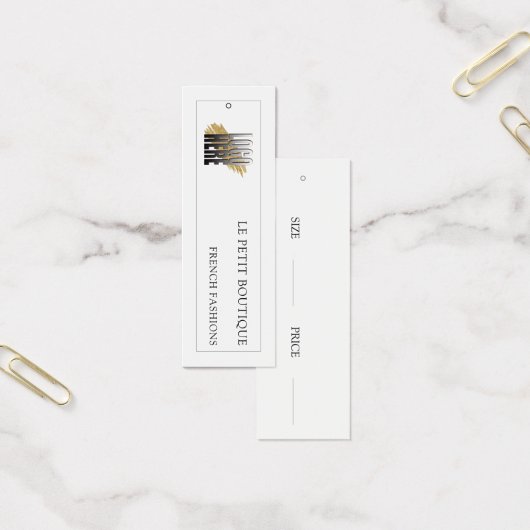 Étiquette Prix de péage du logo du budget moderne (Bureau)