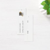 Étiquette Prix de péage du logo du budget moderne (Bureau)