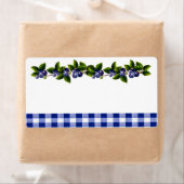 Étiquette produit Blueberries (En situation)