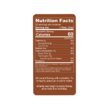 Produit de la valeur nutritive du miel Brown rouge