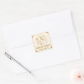 Étiquette produit de lune céleste (Enveloppe)