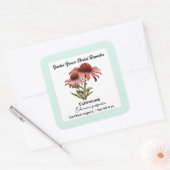Étiquette produit Echinacea Purple Coneflower (Enveloppe)
