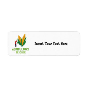 Étiquette Professeur agricole Corn sur Cob AG Science
