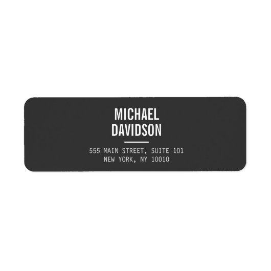 Étiquette PROFESSIONNEL MODERNE No 4 (Devant)