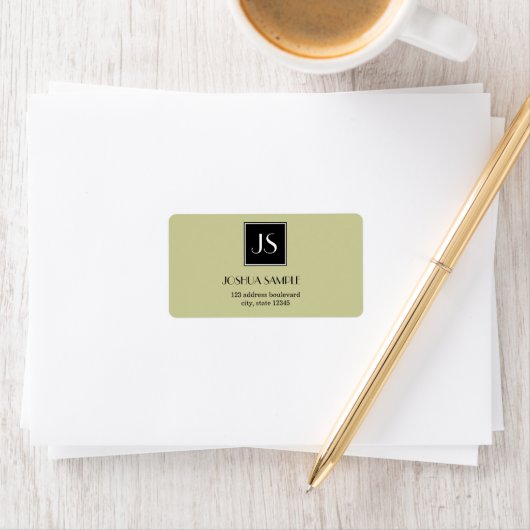 Étiquette Professionnellement simple (En situation)