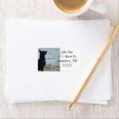 Étiquette Profil Alsacien Noir (En situation)