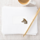 Étiquette Profil Coyote (En situation)