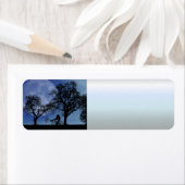 Étiquette Promenade À Vélo De Minuit (En situation)