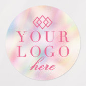 Étiquette Promo de l'entreprise | Votre logo ici c (Design 2)