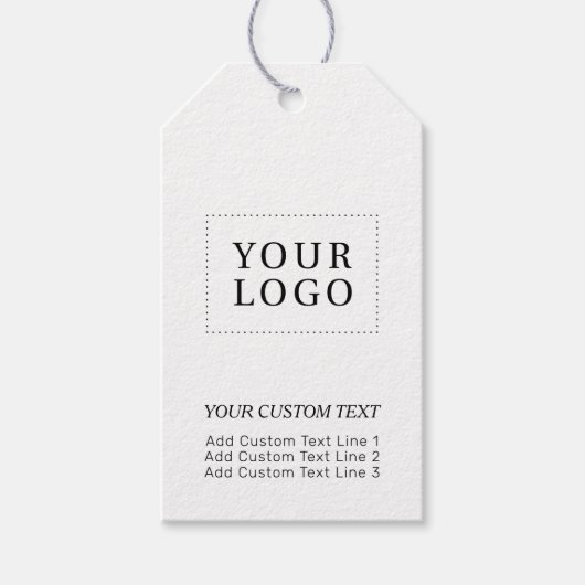 Étiquette promotionnelle de logo d'entreprise Marq (Devant)