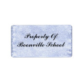 ÉTIQUETTE PROPRIÉTÉ DE (Devant)