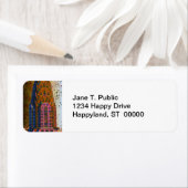 Étiquette Psychedlic NYC : Chrysler Building Top Closeup #1 (En situation)