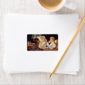 Étiquette Publicité américaine, chemise Arrow Colars, 1914 (En situation)