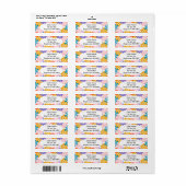 Étiquette Puissance de flux (Feuille entière)