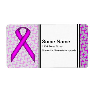Étiquette Purple Standard Ribbon by Kenneth Yoncich
