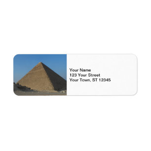 Étiquette Pyramide à Gizeh, Egypte