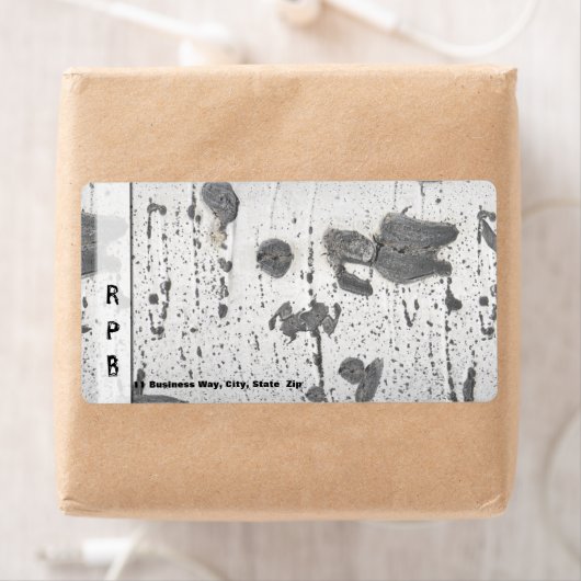 Étiquette Quaking Aspen Bark (En situation)