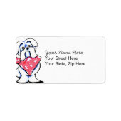 Étiquette Queen Maltese (Devant)