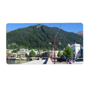 Étiquette Queenstown, Otago, Nouvelle-Zélande