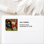 Étiquette Quentin Matsys - Le Moneylender et sa femme (En situation)