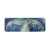 Étiquette queue de baleine (Devant)