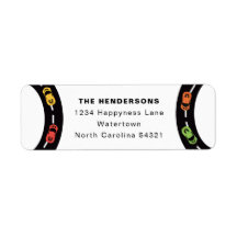 Race Track Boys 4e anniversaire Blanc