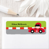 Étiquette Racecar (En situation)