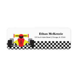 Étiquette Racecar