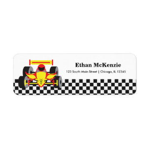 Étiquette Racecar