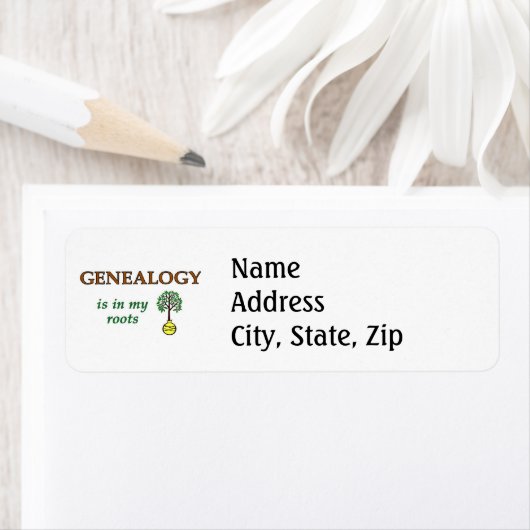 Étiquette Racines généalogiques (En situation)