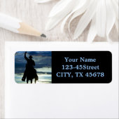 Étiquette Ranch coucher de soleil cheval équitation Cow-boy (En situation)