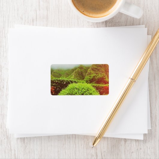 Étiquette Ranch Kualoa (En situation)