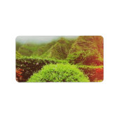 Étiquette Ranch Kualoa (Devant)